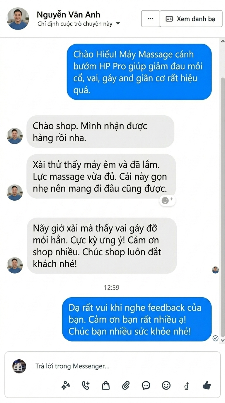 Phản hồi khách hàng 1