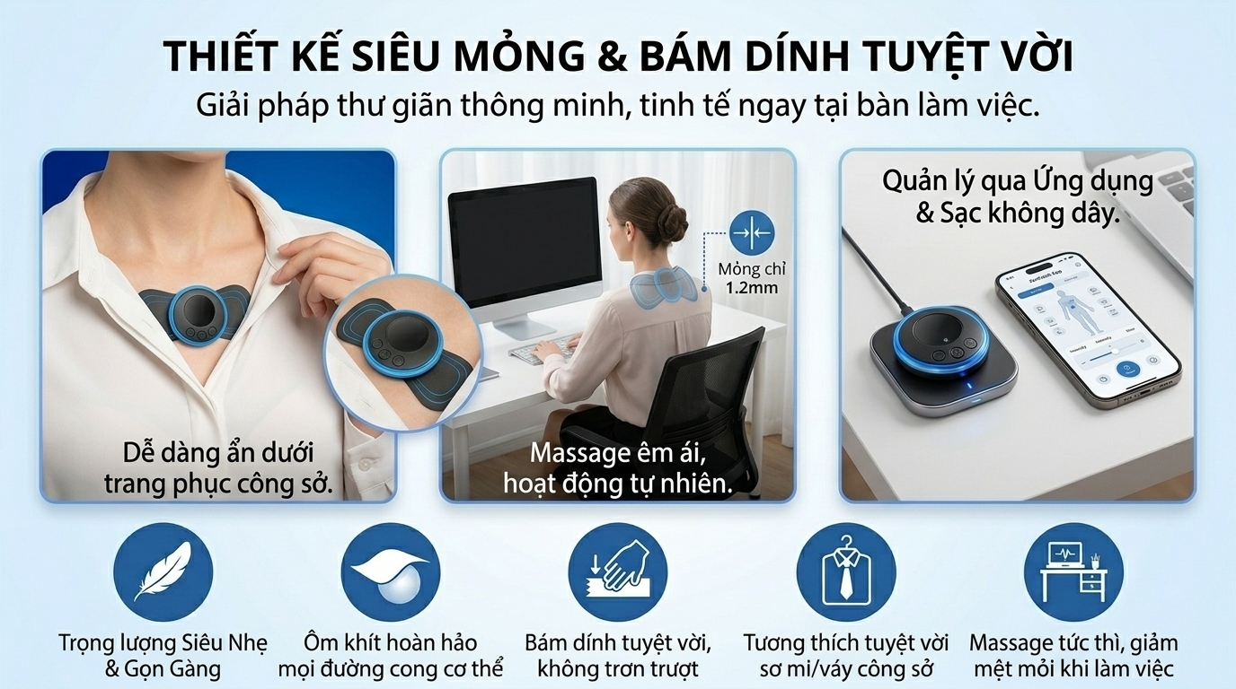 Miếng dán mỏng nhẹ